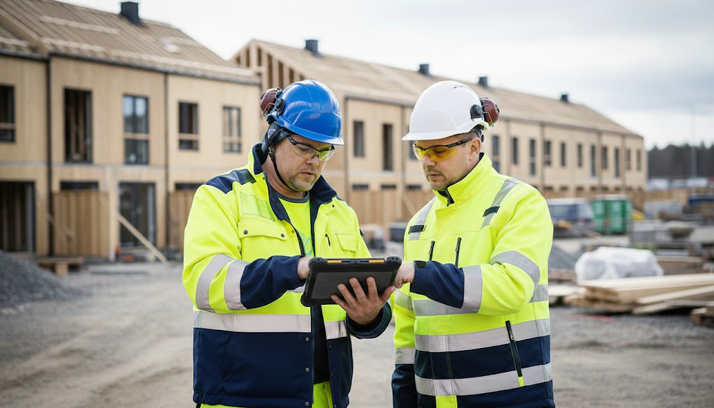 Hallitse työmaata, älä paperitöitä